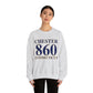 Chester 860 Connecticut Unisex Heavy Blend™ Crewneck Sweatshirt