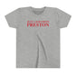 Just a kid from Preston Youth Short Sleeve T-Shirt