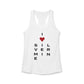 Silvermine Vision Women's Ideal Racerback Tank Top