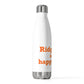 Ridgefield Is My Happy Place 20oz Insulated Bottle