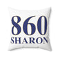 860 Sharon Polyester Square Pillow