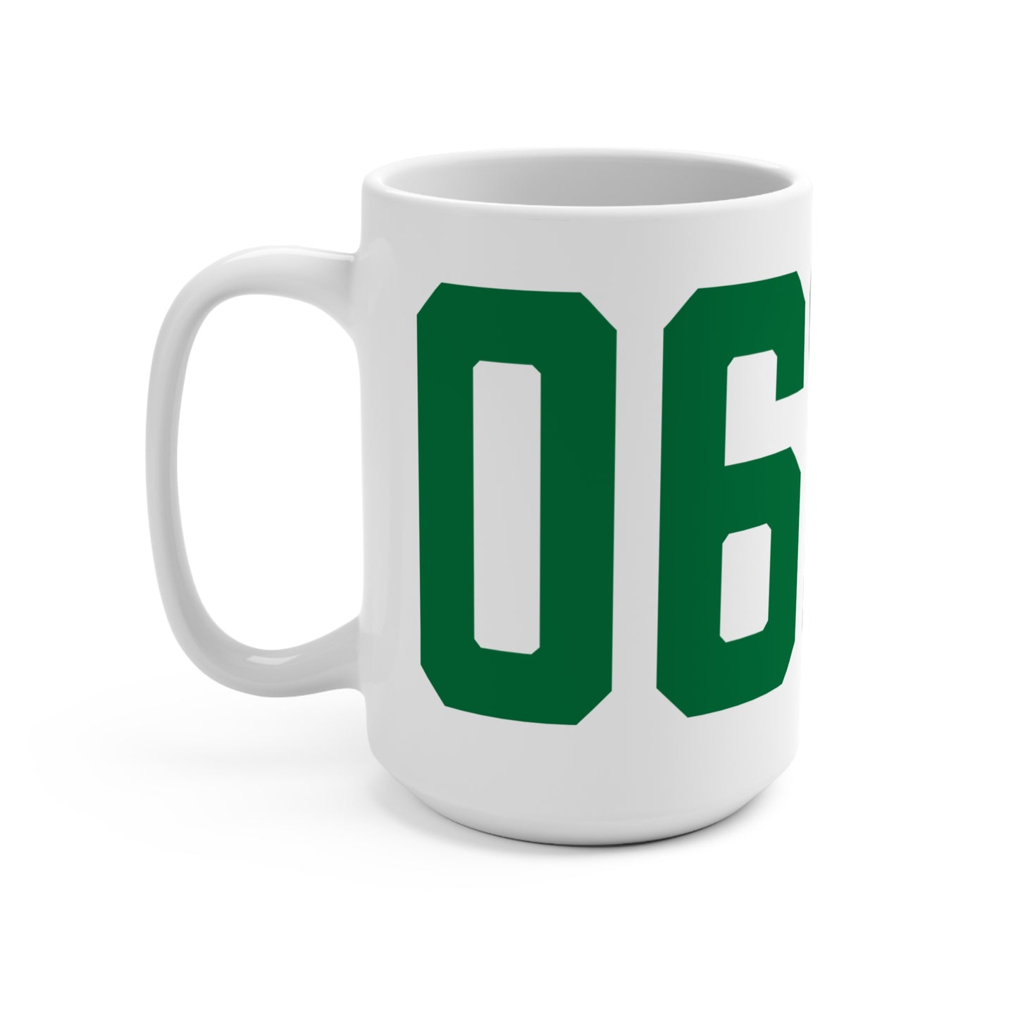 06610  Bridgeport Connecticut Zip Code Mug 15oz