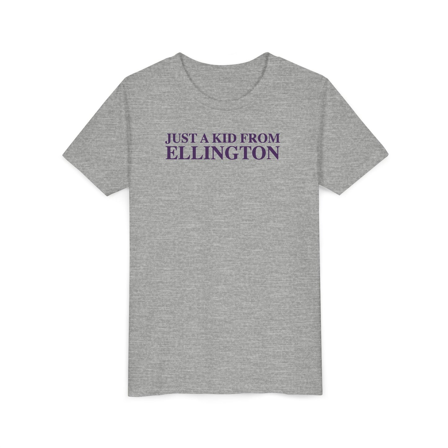 Just a kid from Ellington Youth Short Sleeve T-Shirt