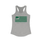 Easton Connecticut St. Patrick’s Day Flag Women's Ideal Racerback Tank Top