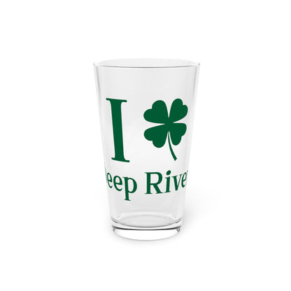 I Clover Deep River Pint Glass, 16oz
