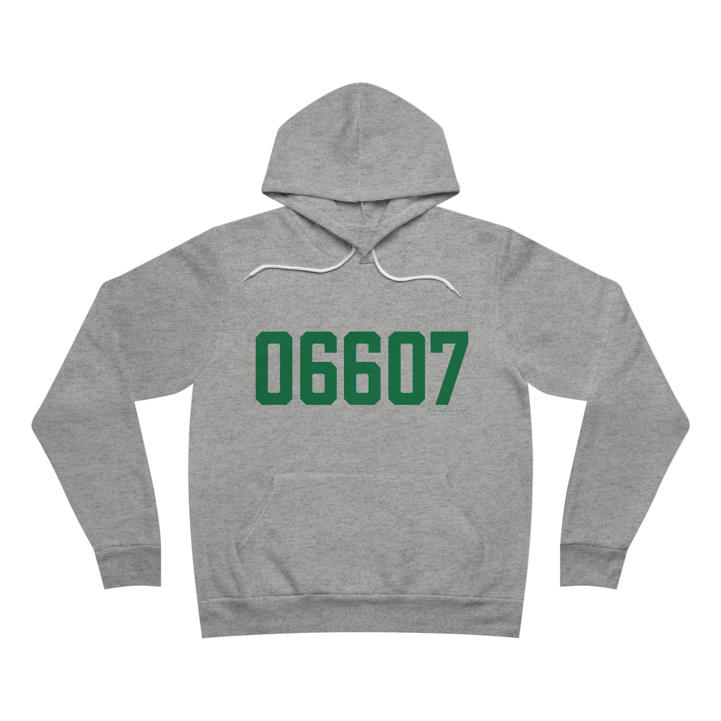 06607 Bridgeport Connecticut Zip Code Unisex Sponge Fleece Pullover Hoodie Sweatshirt