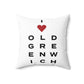Old Greenwich Vision Spun Polyester Square Pillow