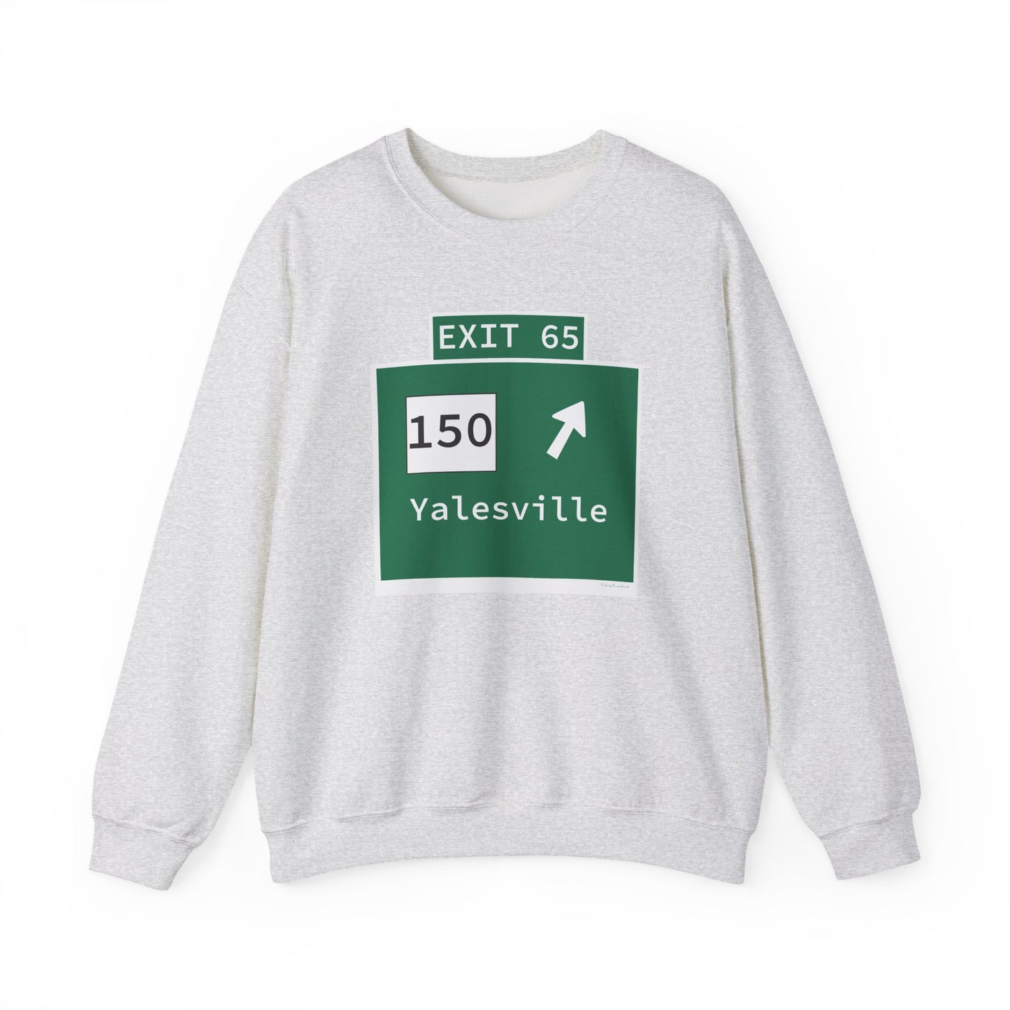 Vintage WCP Exit 65 Sign Unisex Heavy Blend™ Crewneck Sweatshirt
