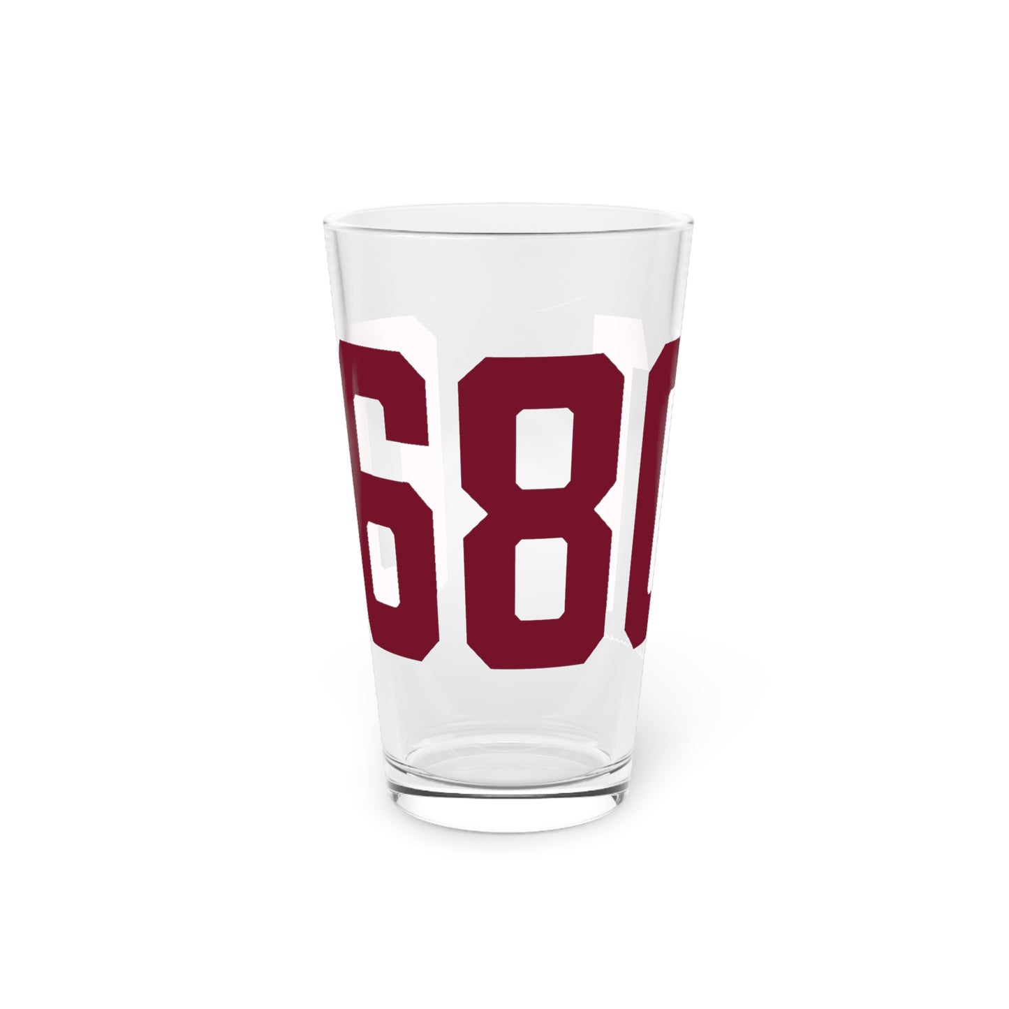 06801 Bethel Connecticut Zip Code Pint Glass, 16oz