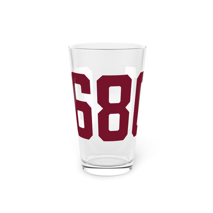 06801 Bethel Connecticut Zip Code Pint Glass, 16oz