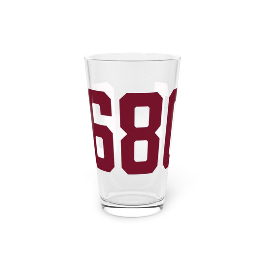 06801 Bethel Connecticut Zip Code Pint Glass, 16oz