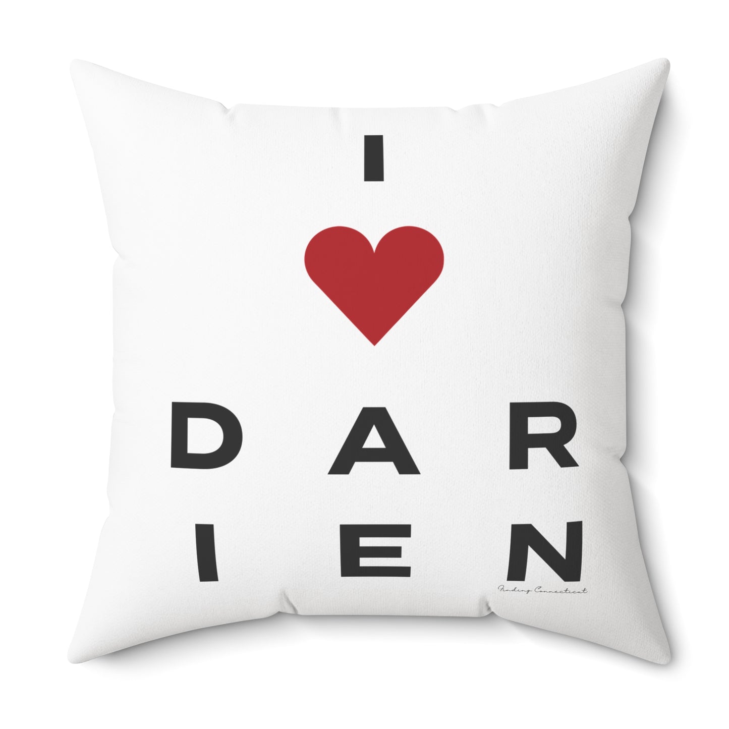 Darien Vision Spun Polyester Square Pillow