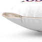 203 Prospect Red White & Blue Spun Polyester Square Pillow