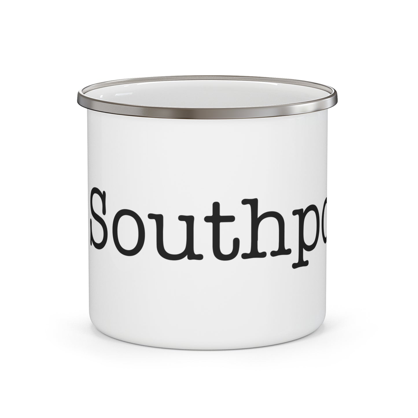 I Heart Southport. Enamel Camping Mug