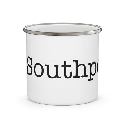 I Heart Southport. Enamel Camping Mug