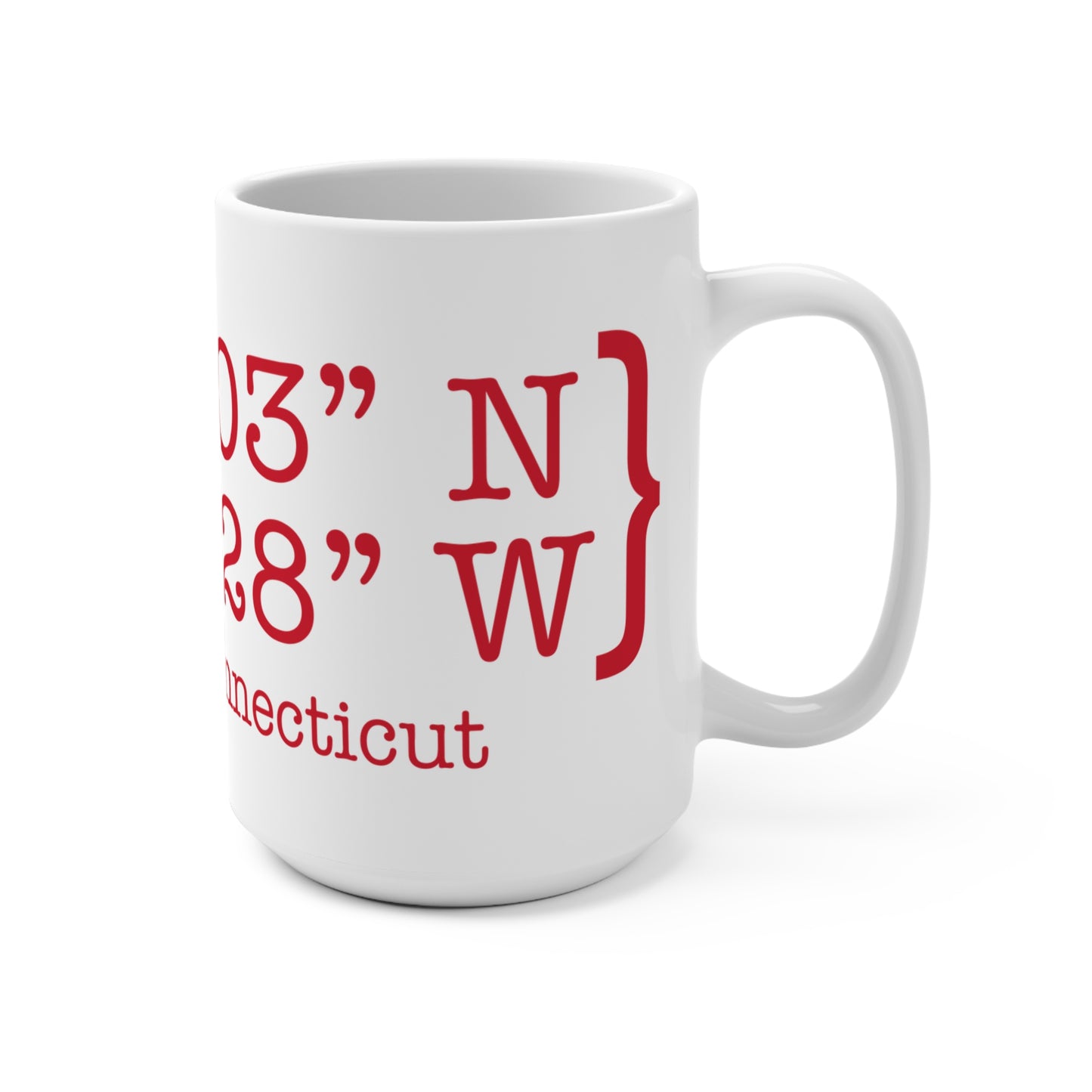 Norwalk Coordinates Mug 15oz
