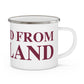 Just a kid from Hartland Camping Mug