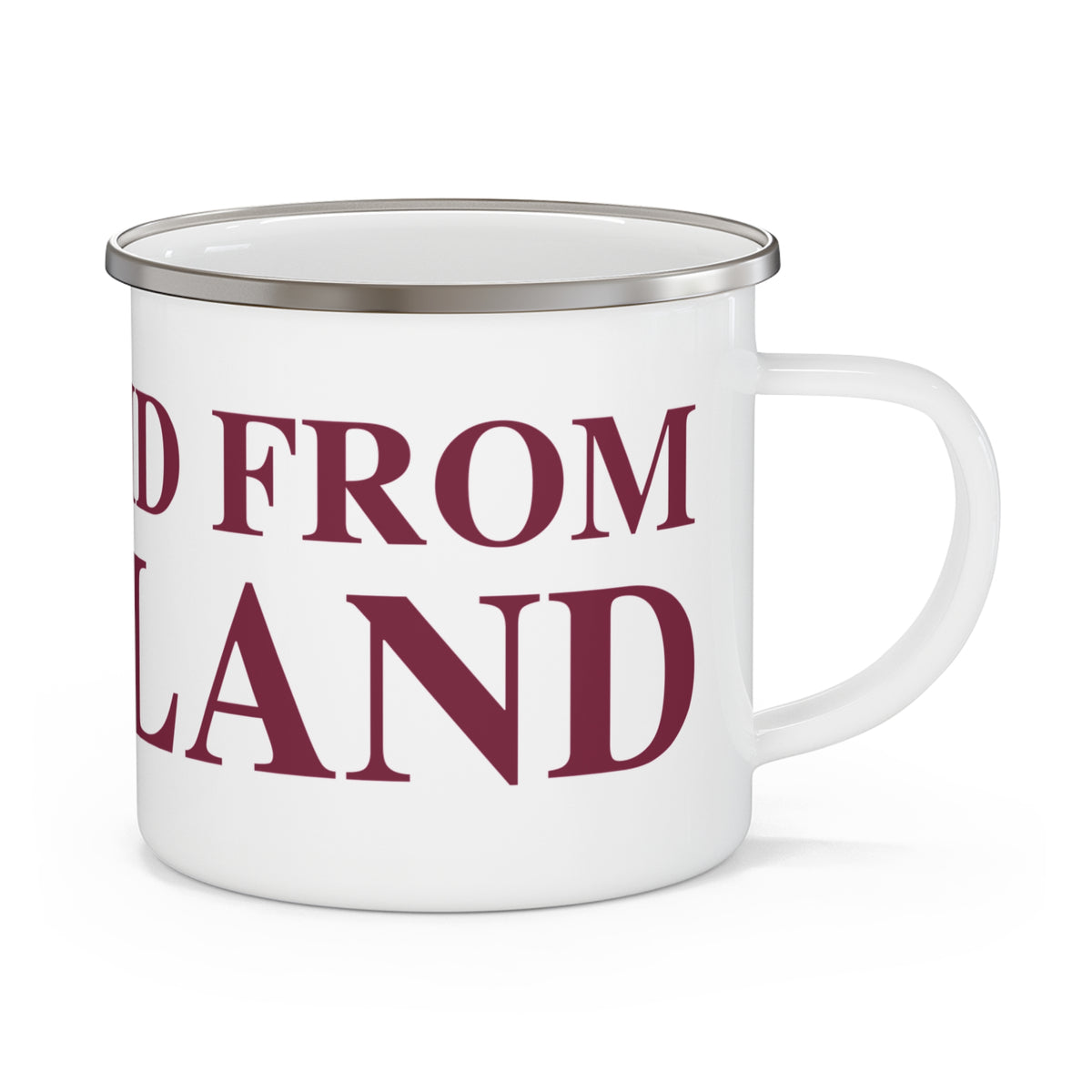 Just a kid from Hartland Camping Mug