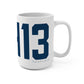 06413 Clinton Connecticut Zip Code Mug 15oz
