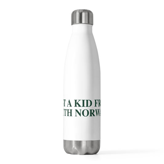 Just a kid from South Norwalk 20oz Insulated Bottle