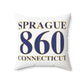 Sprague 860 Connecticut Polyester Square Pillow