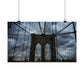 In the middle of the bridge Matte Horizontal Posters