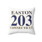 Easton 203 Connecticut Spun Polyester Square Pillow