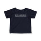 Just a kid from Stonington Infant Fine Jersey T-Shirt