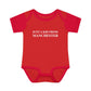 Just a kid from Manchester Infant Baby Rib Bodysuit