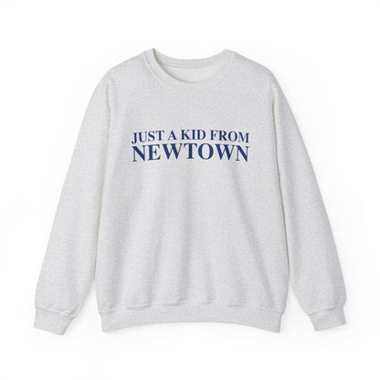 Just a kid from Newtown Unisex Heavy Blend™ Crewneck Sweatshirt