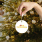 Love Redding Glass Ornaments