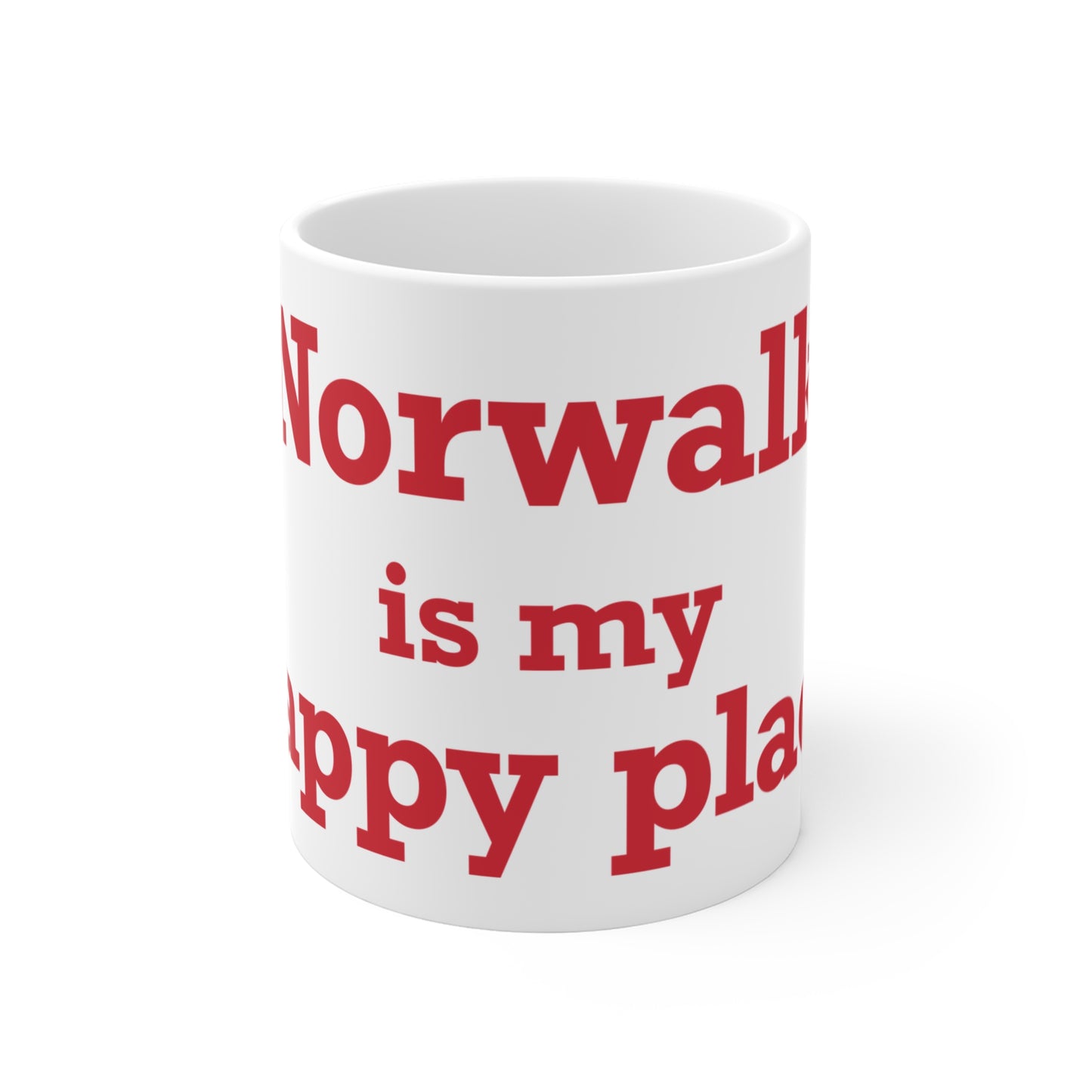 Norwalk is my Happy Place Mug 11oz