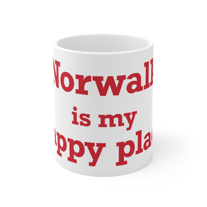 Norwalk is my Happy Place Mug 11oz