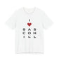 Sasco Hills Vision Unisex Jersey Short Sleeve T-Shirt