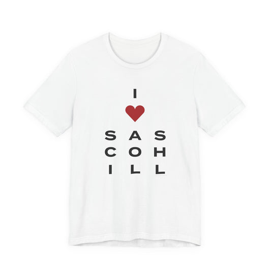 Sasco Hills Vision Unisex Jersey Short Sleeve T-Shirt