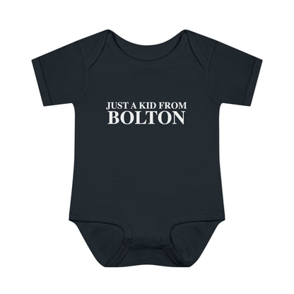 Just a kid from Columbia Infant Baby Rib Bodysuit