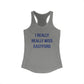 I Really Really Miss Eastford Women's Ideal Racerback Tank Top