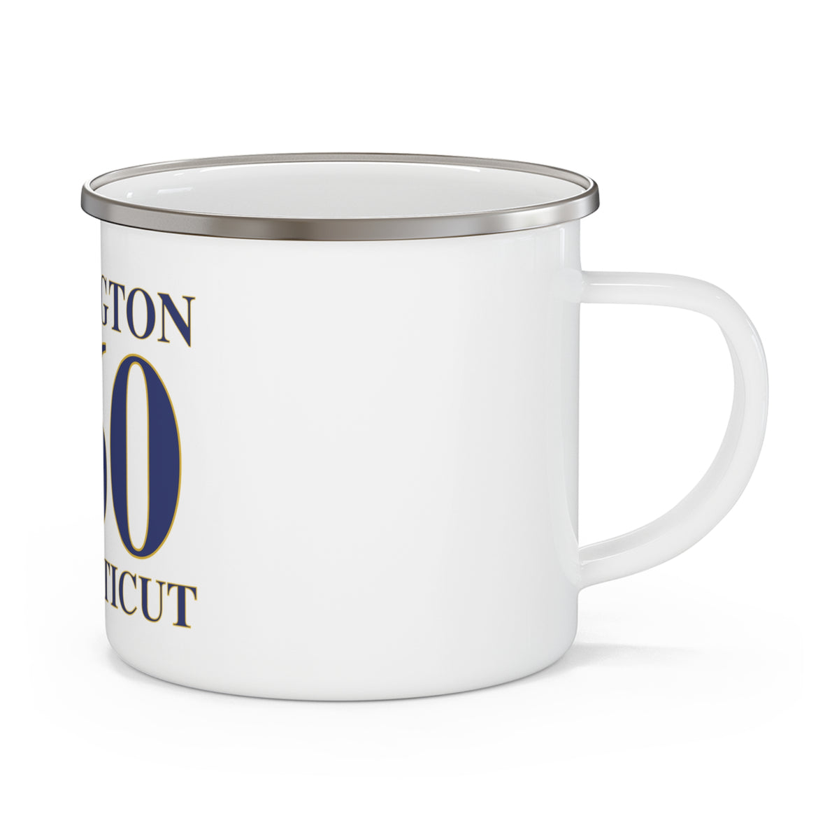 Newington 860 Connecticut Enamel Camping Mug
