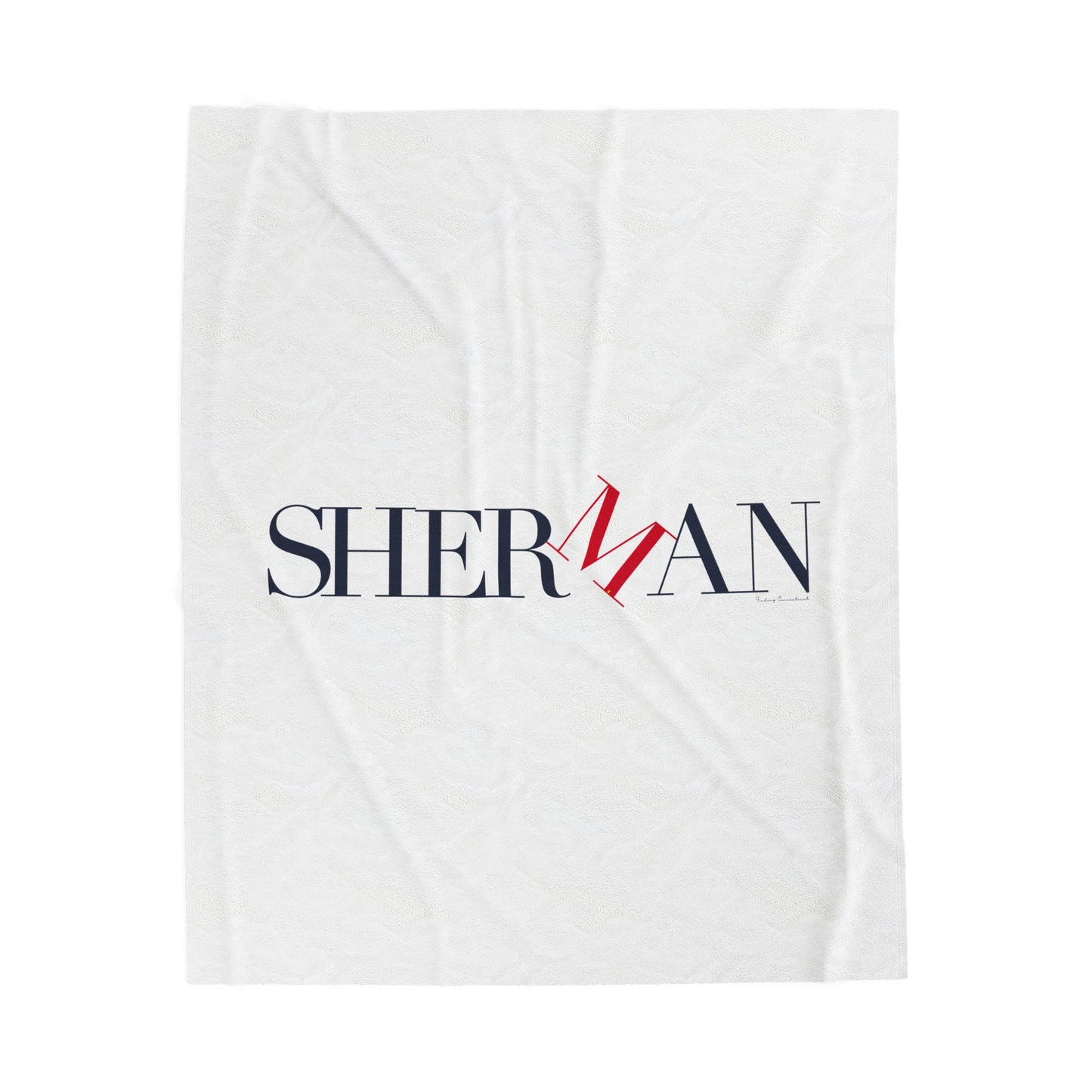 41 Tilt Sherman Velveteen Plush Blanket
