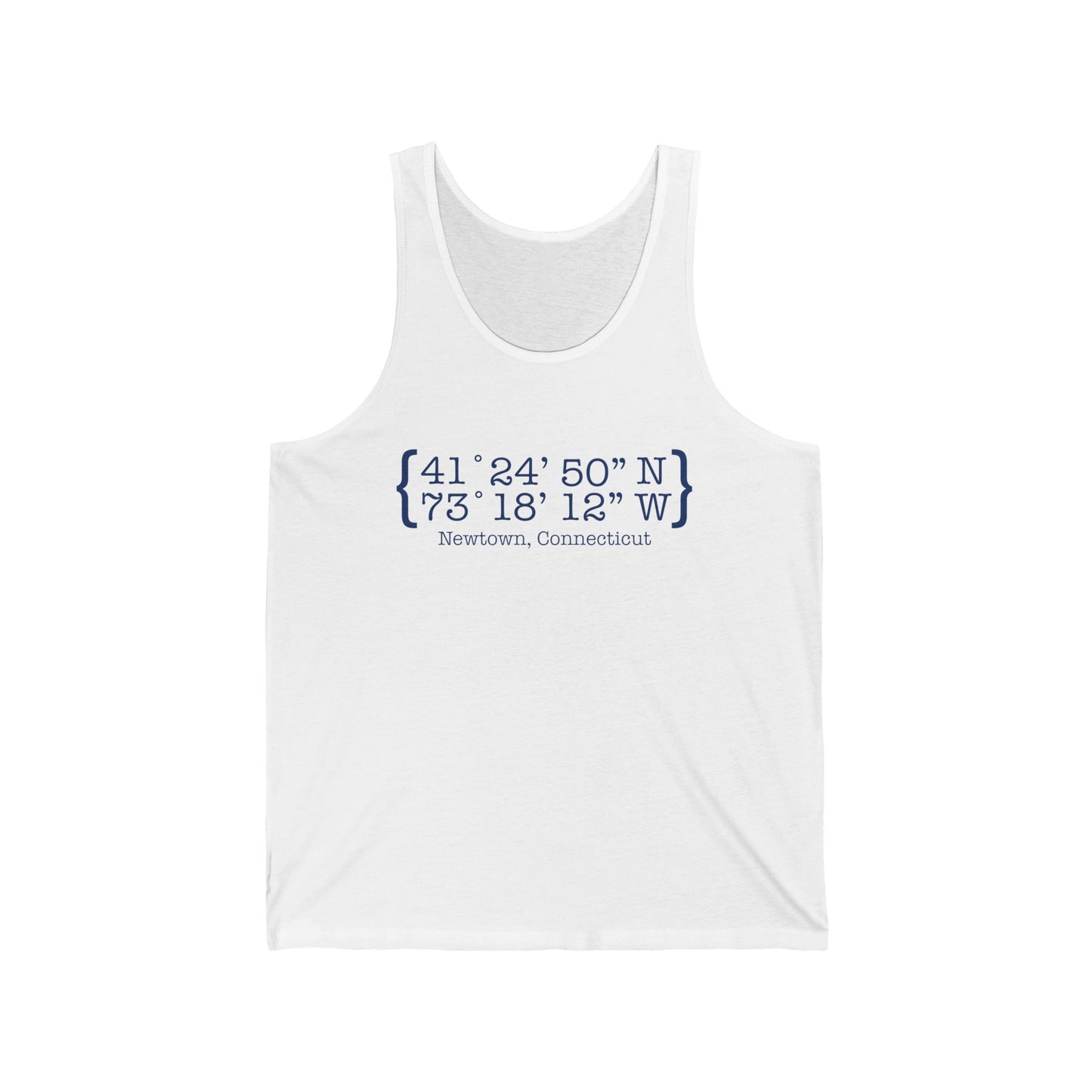Newtown Coordinates Unisex Jersey Tank Top