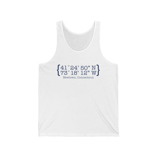 Newtown Coordinates Unisex Jersey Tank Top