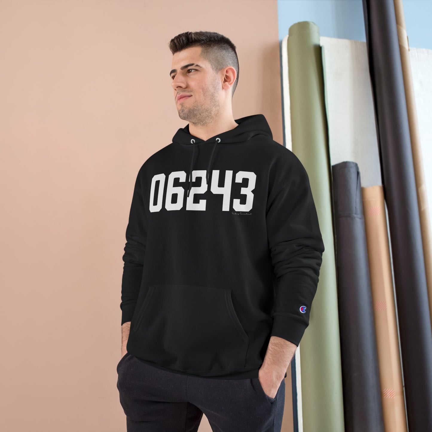 06243 Killingly  CT Zip Code Champion Hoodie