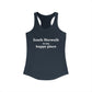 South Norwalk is My Happy Place Women's Ideal Racerback Tank Top