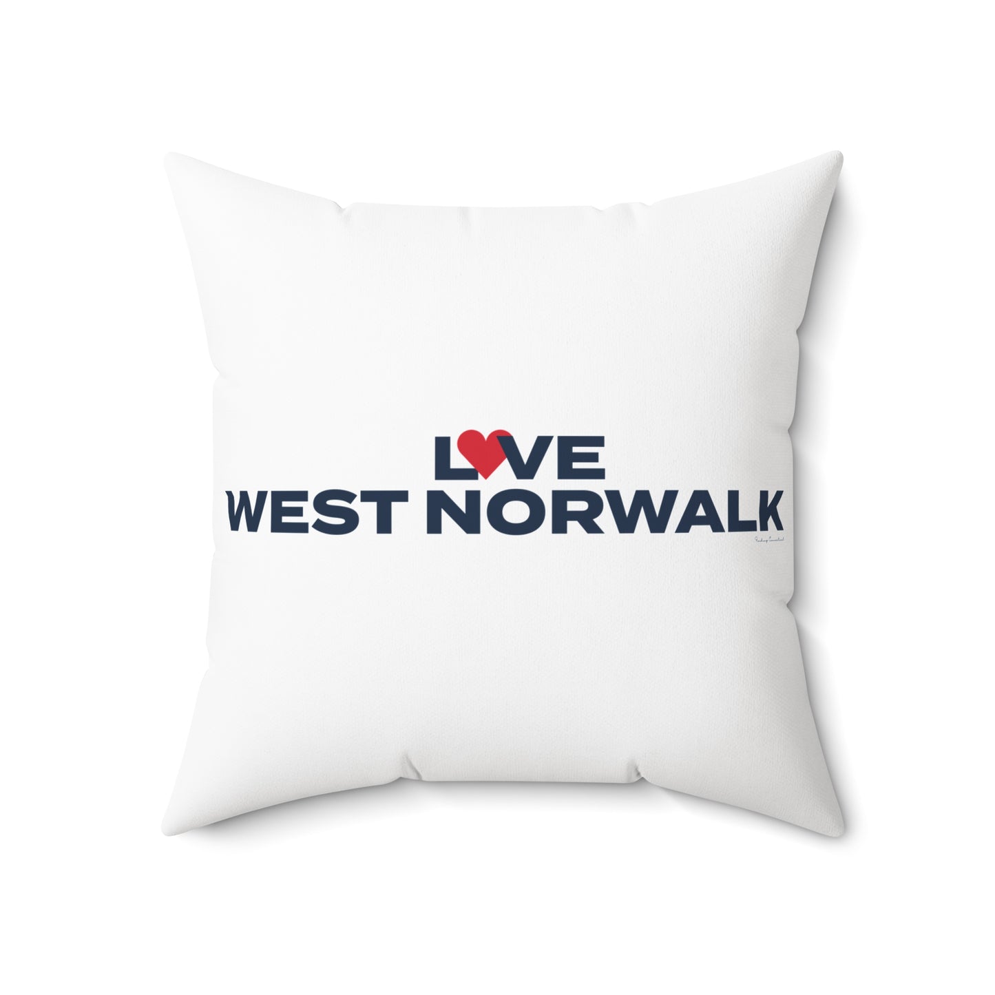 Love West Norwalk Spun Polyester Square Pillow