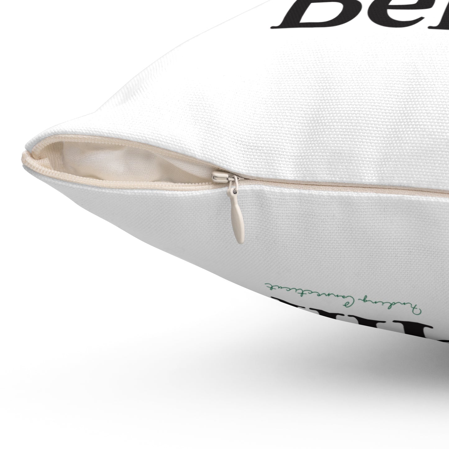 I Clover Berlin Spun Polyester Square Pillow