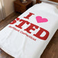 I Heart STFD Velveteen Plush Blanket