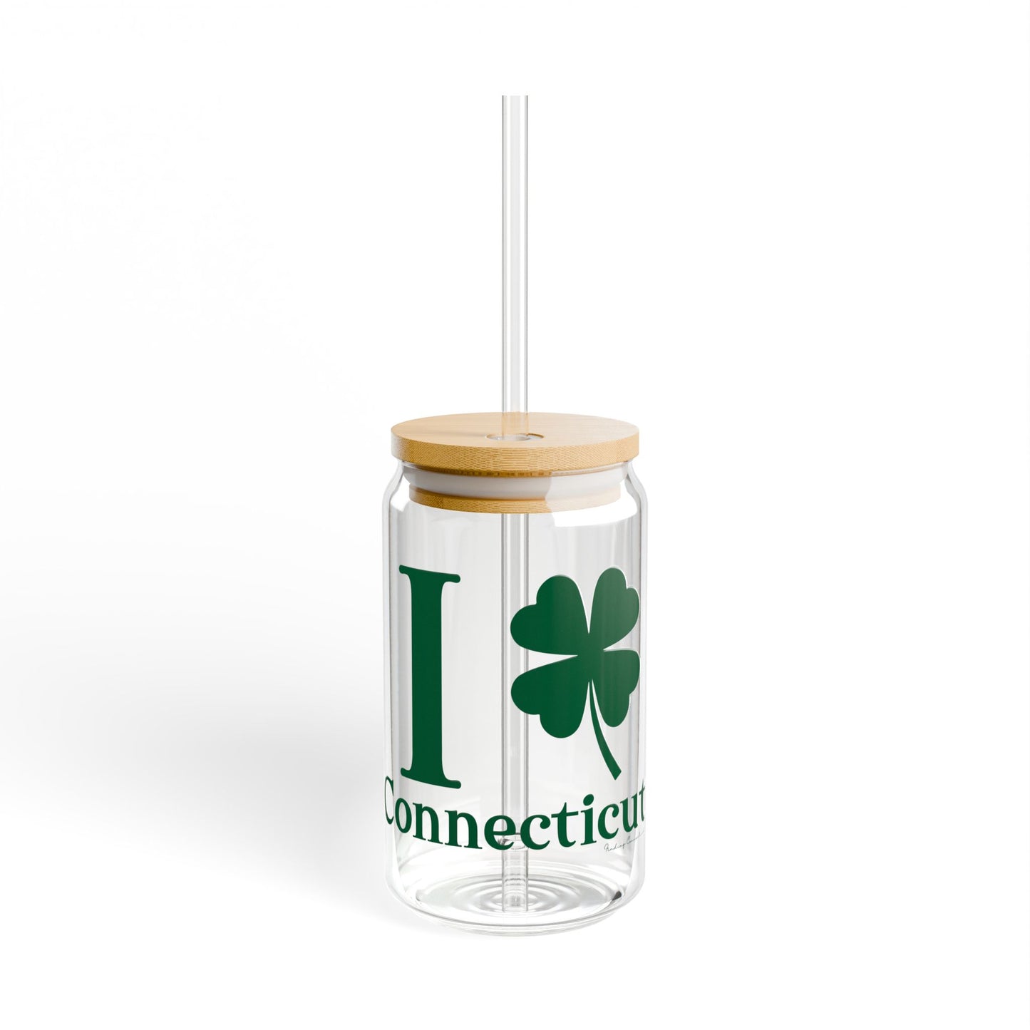 I Clover Connecticut Sipper Glass, 16oz