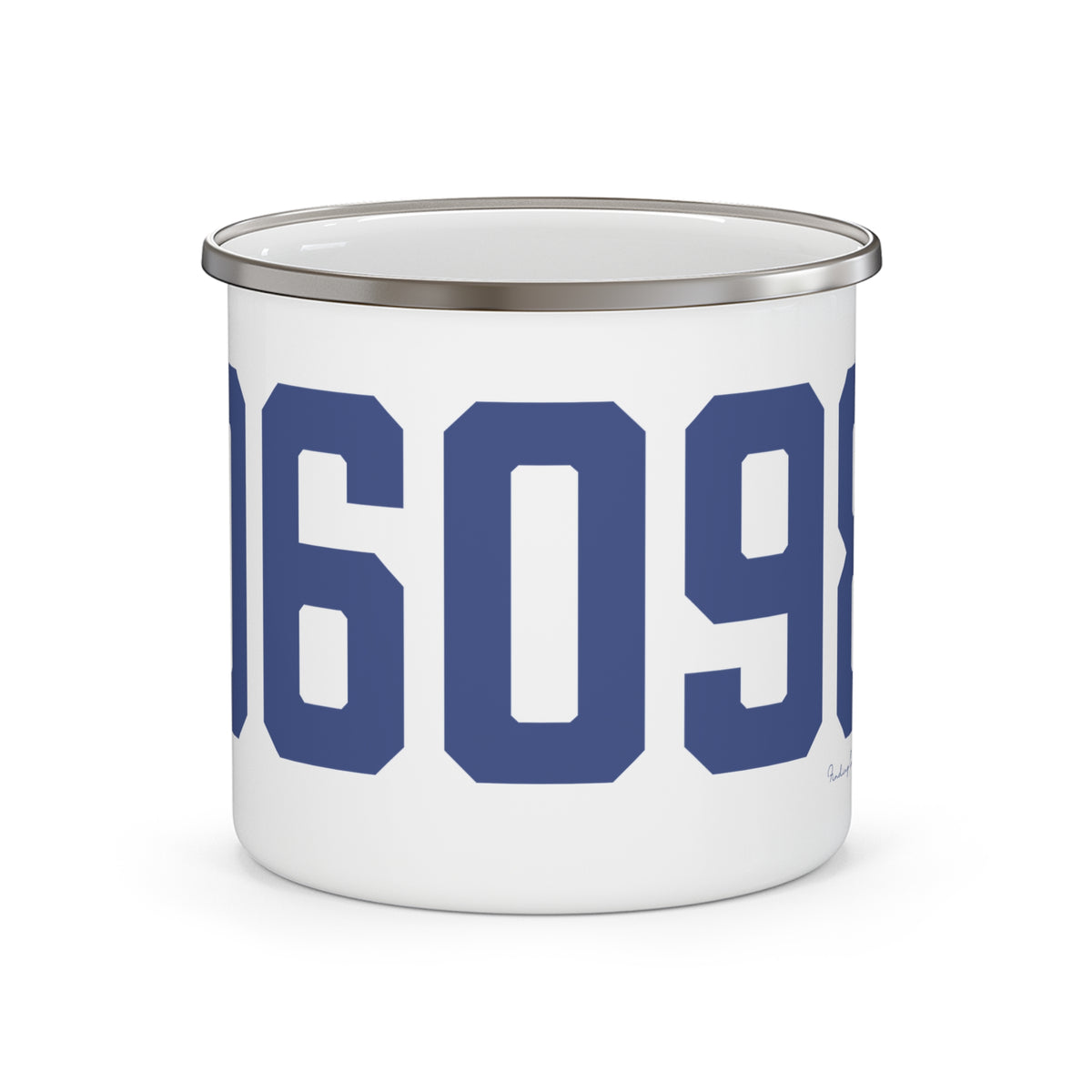 06098 Winchester Connecticut Zip Code Enamel Camping Mug