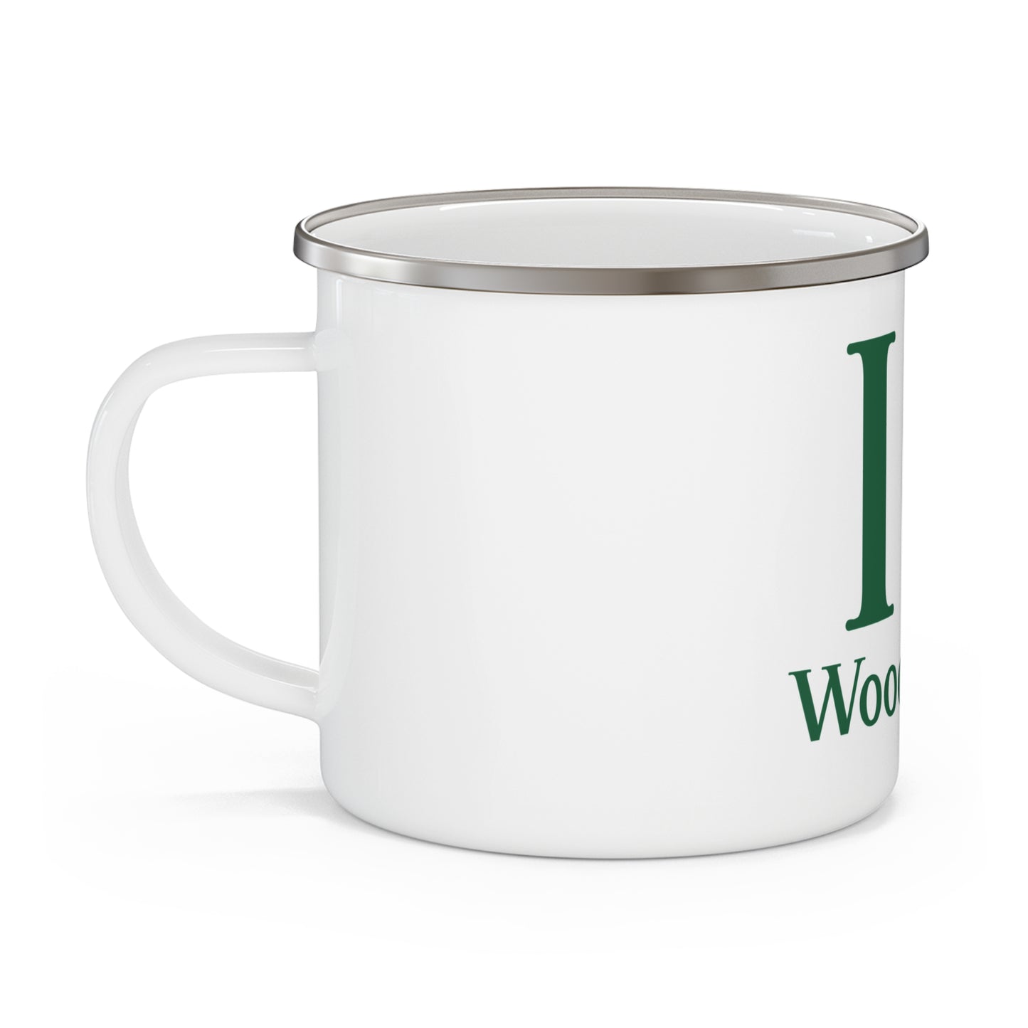 I Clover Woodbridge Enamel Camping Mug