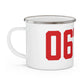 06762 Middlebury Connecticut Zip Code Enamel Camping Mug
